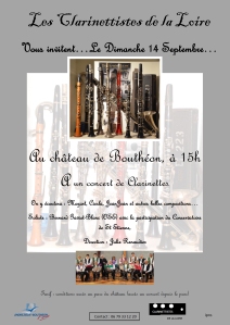 Clarinettiste de la Loire 14 sept 2014