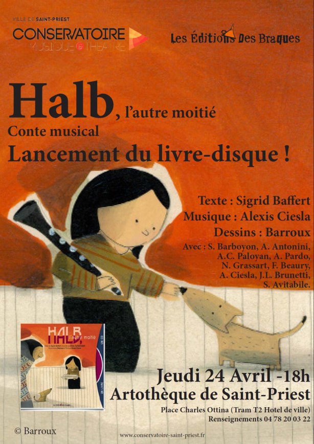 Invit Halb Lancement livre-disque